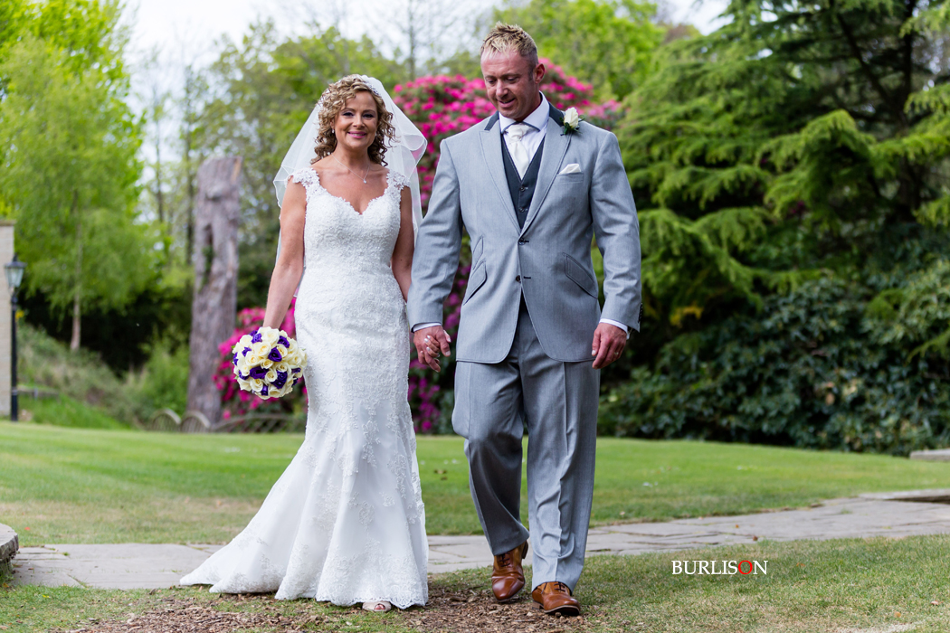 Pennyhill Park Bride and Groom