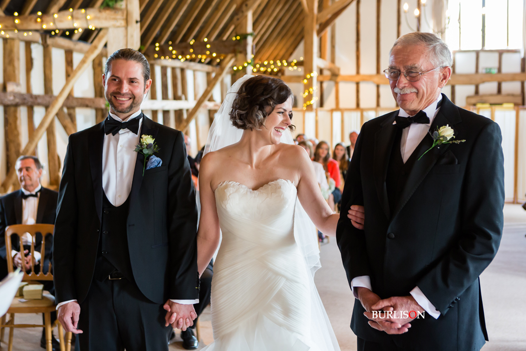 Wedding at the Clock Barn