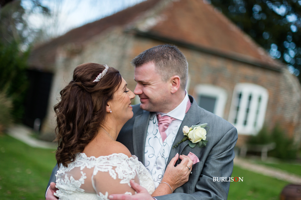 Winter wedding at Wasing Park