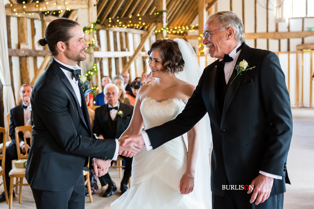 Wedding at the Clock Barn