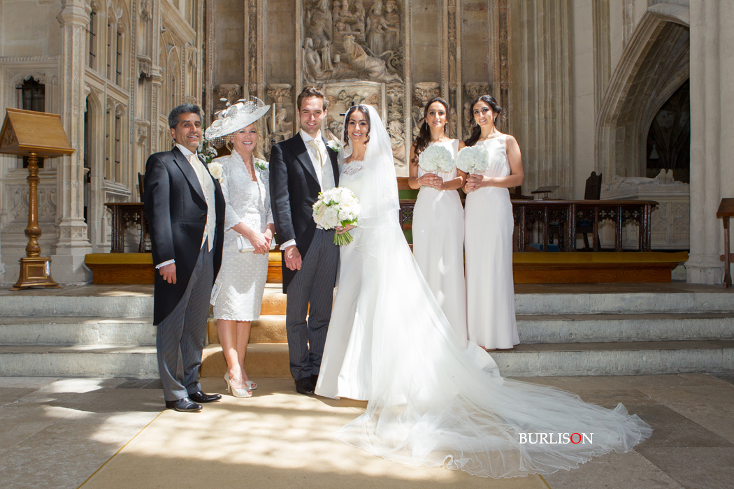 Christchurch Priory Wedding