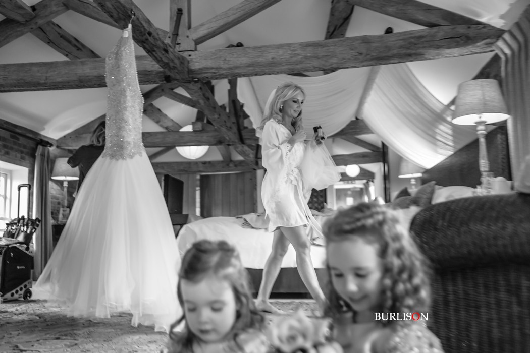 Bridal Prep at Wasing Park