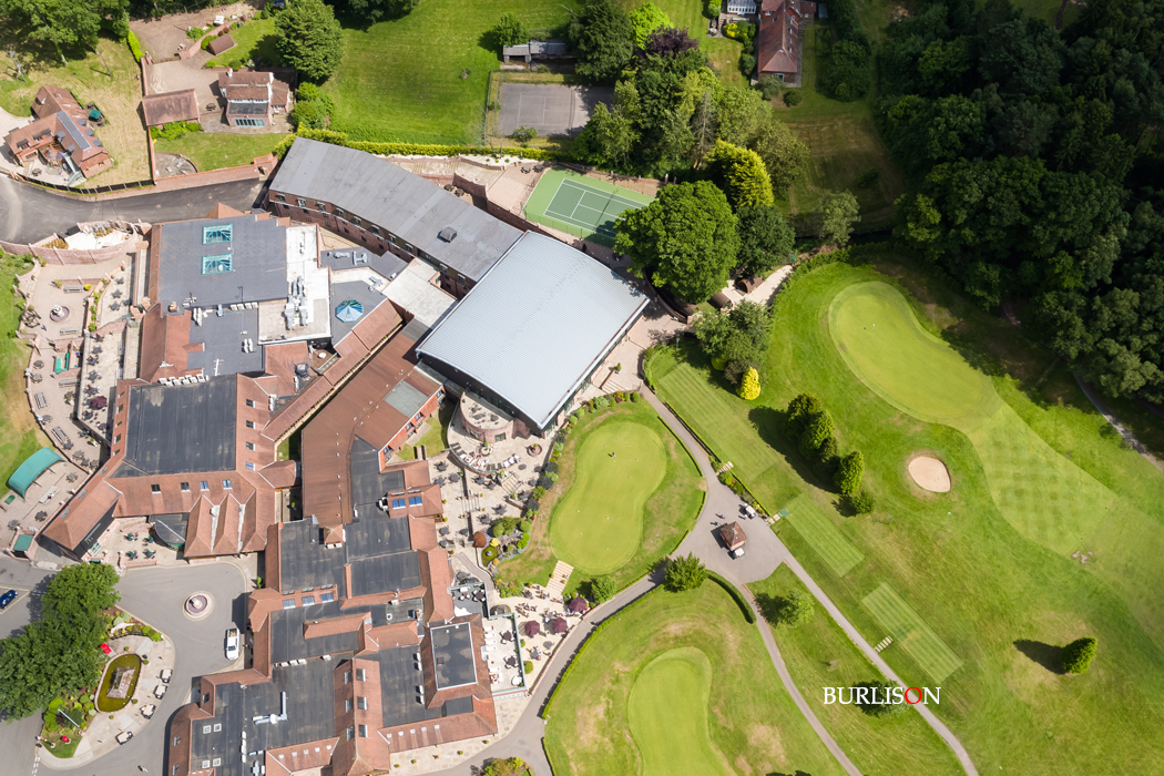 Old Thorns Aerial Image