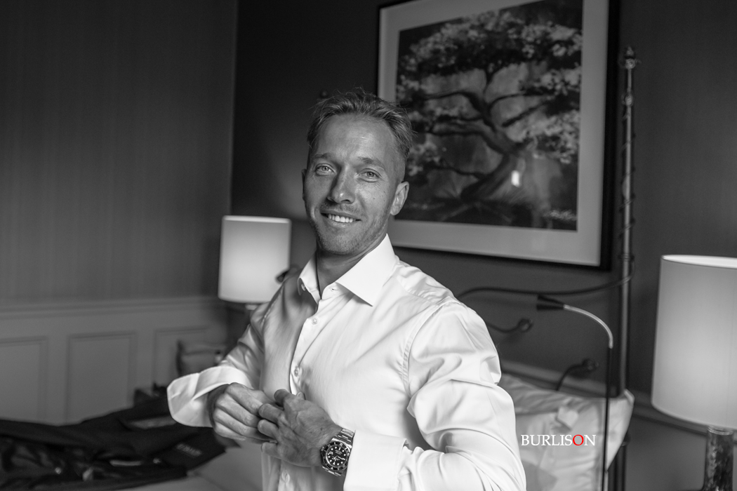 Groom at Pennyhill Park