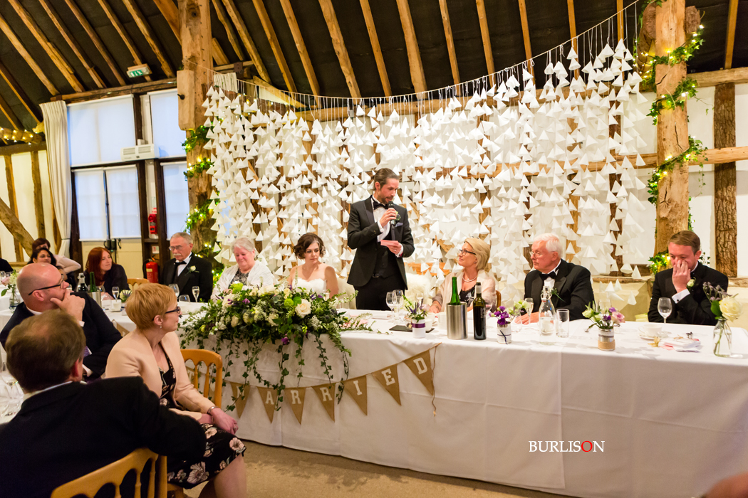 Wedding at the Clock Barn