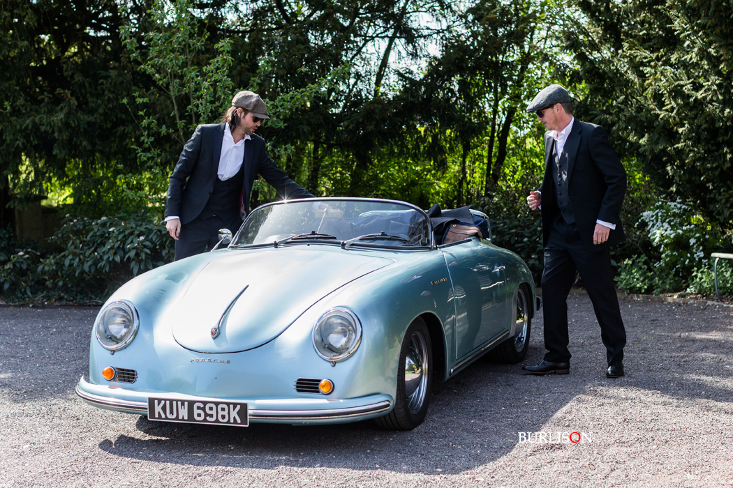 Vintage Porsche at the Clock Barn