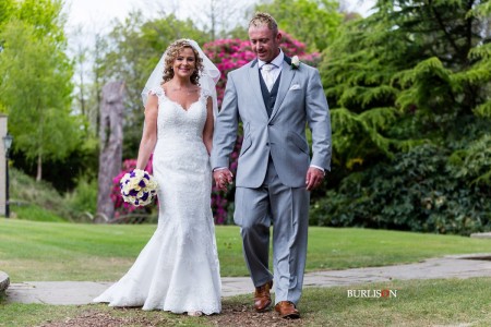 Pennyhill Park Bride and Groom
