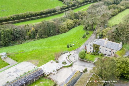 Aerial Drone Shoot Pengenna Manor