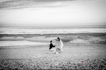 Romantic Beach Proposal - Avon Beach, Mudeford, Christchurch, Dorset
