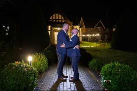 Christmas Wedding at Audleys Wood - Rob & Karl