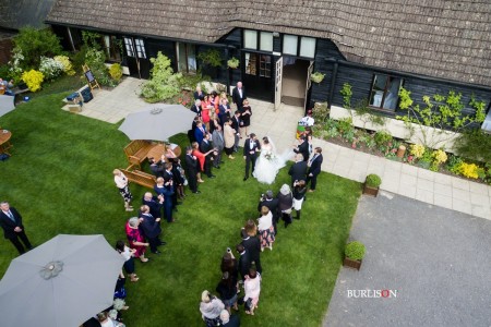 Wedding at the Clock Barn