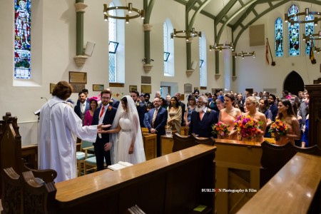 Burley Church Wedding