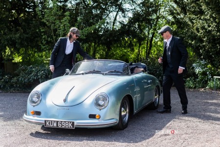Vintage Porsche at the Clock Barn